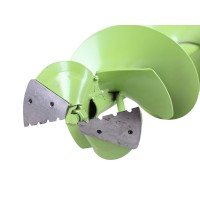 Шнек для льда (со сменными лезвиями) L-1000 мм диаметр 150 мм для мотобура