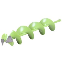 Шнек для льда (со сменными лезвиями) L-1000 мм диаметр 200 мм для мотобура