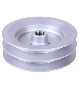 Шкив ремня редуктора ведомый 2 ручья (тип 3) - 168F-170F** Шкив ремня редуктора ведомый 2 ручья (тип 3) - 168F-170F**