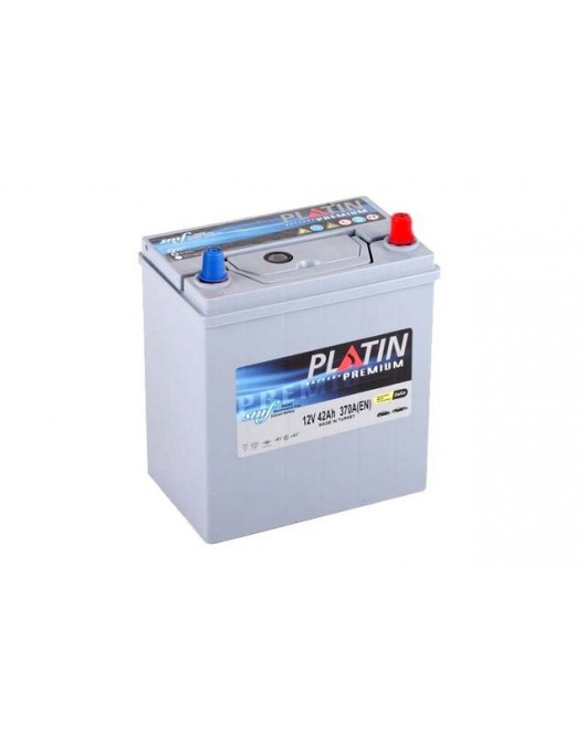 Аккумулятор 42Ah 12V тонкая клема (правый +)