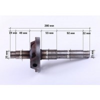 Корпус дифференциала с валом (старого образца) Xingtai 120-224