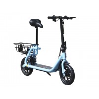 Электросамокат с сиденьем (голубой) Q2 36V 10.4AH - SM