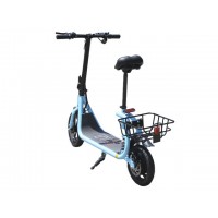 Электросамокат с сиденьем (голубой) Q2 36V 10.4AH - SM
