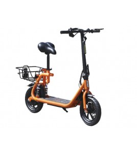 Электросамокат с сиденьем (оранжевый) Q2 36V 10.4AH - SM