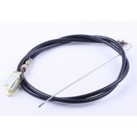 Трос газа L-1550 мм (верх трос, низ вилка) - МТ YBX