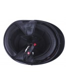 Шлем MD-513-1 черный матовый + черное стекло size M - VIRTUE