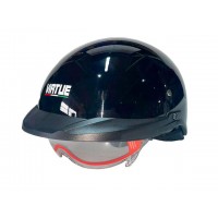 Шлем MD-513-1 черный глянцевый + прозрачное стекло size L - VIRTUE