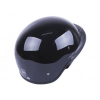 Шлем MD-513-1 черный глянцевый + черное стекло size M - VIRTUE