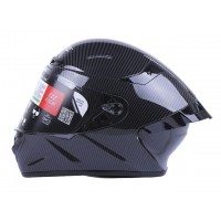 Шлем MD-821 черный глянцевый size XL - VIRTUE