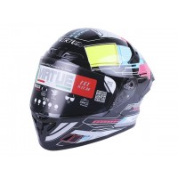 Шлем MD-821 черный c цветным size XL - VIRTUE