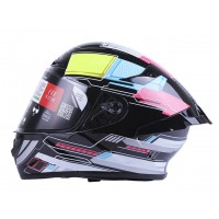 Шлем MD-821 черный c цветным size XL - VIRTUE