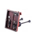 Крышка КПП с рычагами в сборе (тип 2) Jinma 404