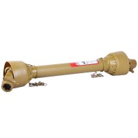 Вал карданный 6*6 шлицов, 770 мм, сечение-трехлимонник, с кожухом