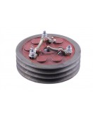 Сцепление в сборе 3 ручья (двухдисковое)