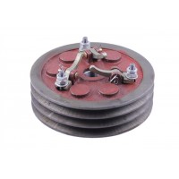 Сцепление в сборе 3 ручья (двухдисковое)