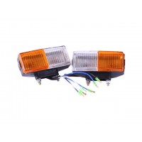 Фара передняя габарит с поворотом, к-т: 2 шт. - DongFeng