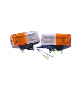 Фара передняя габарит с поворотом, к-т: 2 шт. - DongFeng