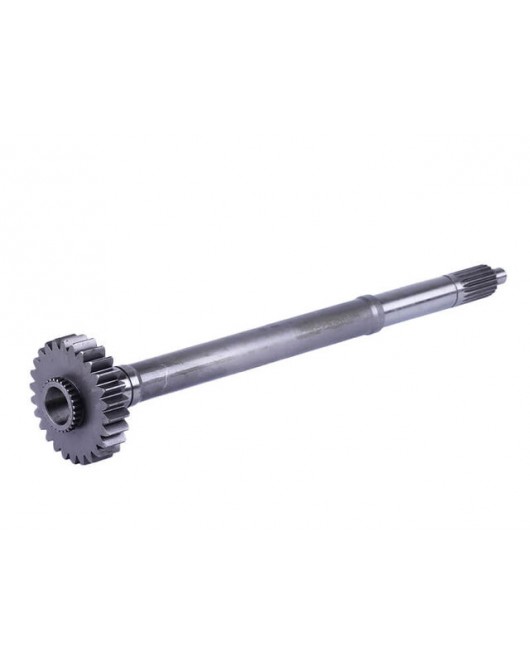 Вал первичный редуктора L-520 мм Z-19/26/28 ВОМ (540/1000) DongFeng 354/404 Вал первичный редуктора L-520 мм Z-19/26/28 ВОМ (540/1000) DongFeng 354/404