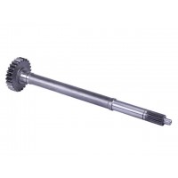 Вал первичный редуктора L-520 мм Z-19/26/28 ВОМ (540/1000) DongFeng 354/404