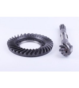 Главная пара заднего моста (шестерня ведомая Z-8/10 + шестерня ведущая Z-35) DongFeng