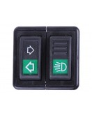 Кнопка переключения поворотов Foton 244, ДТЗ 244, Jinma 244/264