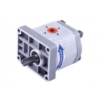 Насос шестеренчатый - 314 левый, шлиц, боковой выход