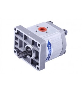 Насос шестеренчатый - 314 левый, шлиц, боковой выход