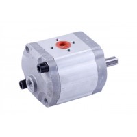 Насос шестеренчатый - 314 левый, шлиц, задний выход