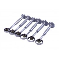 Клапана, к-т 3 пары КМ385ВТ DongFeng 240/244, Foton 240/244, Jinma 240/244