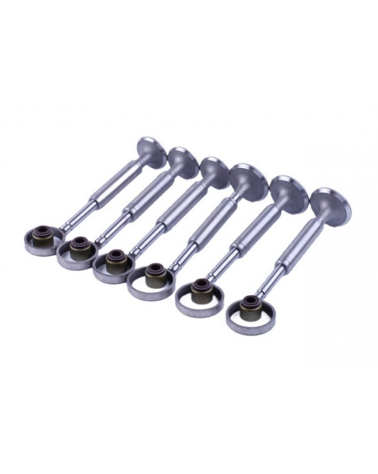 Клапана, к-т 3 пары КМ385ВТ DongFeng 240/244, Foton 240/244, Jinma 240/244