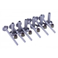 Клапана, к-т 3 пары КМ385ВТ DongFeng 240/244, Foton 240/244, Jinma 240/244