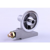 Кронштейн масляного фильтра с клапаном тип1 КМ385ВТ DongFeng 240/244, Foton 240/244, Jinma 240/244