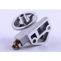 Кронштейн масляного фильтра с клапаном тип1 КМ385ВТ DongFeng 240/244, Foton 240/244, Jinma 240/244