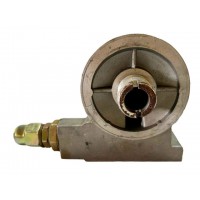 Кронштейн масляного фильтра с клапаном тип3 КМ385ВТ DongFeng 240/244, Foton 240/244, Jinma 240/244