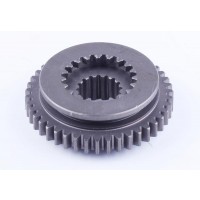 Шестерня повышенной/пониженной передачи подвижная Z-16/20/43 Foton 244, ДТЗ 244, Jinma 244/264