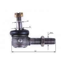 Наконечник рулевой, левая резьба М18 (конус 12 - 14 мм) Xingtai 220 УЦЕНКА