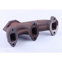 Коллектор выпускной (тип3) КМ385ВТ DongFeng 240/244, Foton 240/244, Jinma 240/244