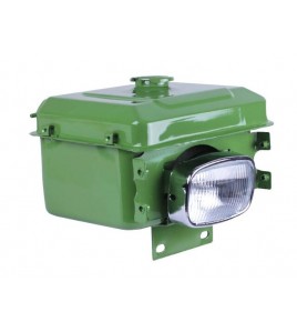 Бак топливный + фара, выступающая горловина - ZUBR original - 180N - TTG