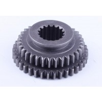 Шестерня 3/4-й передачи подвижная Z-16/32/37 Foton 244, Jinma 244/264