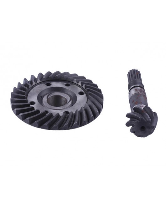 Главная пара переднего моста (шестерня конич. ведущая+шестерня конич. ведомая L-175 мм Z-30/Z-8) Xingtai