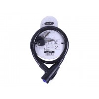 Замок противоугонный тросовый 15мм*800мм (под ключ) ZX1110