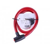 Замок противоугонный тросовый 22мм*1200мм (под ключ) ZX1242