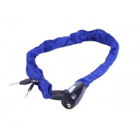 Замок противоугонный цепной 6мм*900мм (под ключ) ZH-047