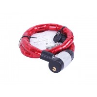 Замок противоугонный 22мм*1000мм (под ключ) ZX4102