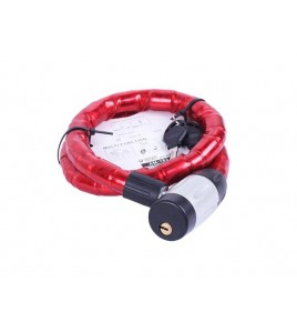 Замок противоугонный 22мм*1000мм (под ключ) ZX4102