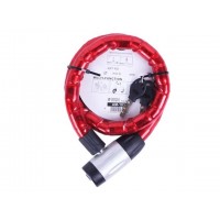 Замок противоугонный 22мм*1000мм (под ключ) ZX4102