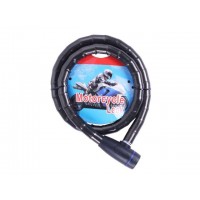 Замок противоугонный 18мм*1000мм (под ключ) ZX4111