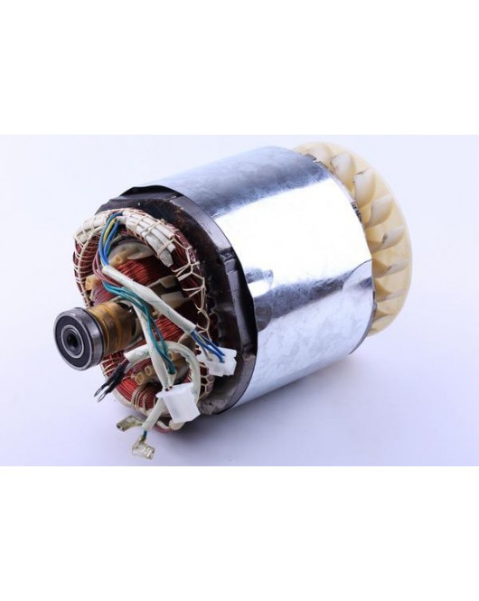 Статор с ротором в сборе 5 KW, однофазный, медь - GN 5-6 KW