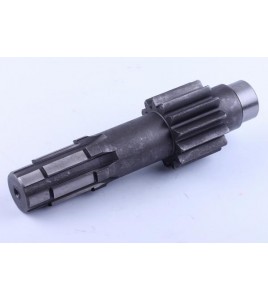 Вал КПП №5 L-227 мм Z-6/13 Xingtai 24B, Shifeng 244,Taishan 24