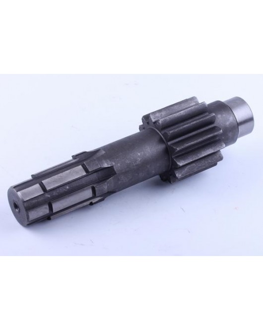 Вал КПП №5 L-227 мм Z-6/13 Xingtai 24B, Shifeng 244,Taishan 24